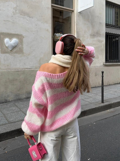 Ivy | Pull rayé