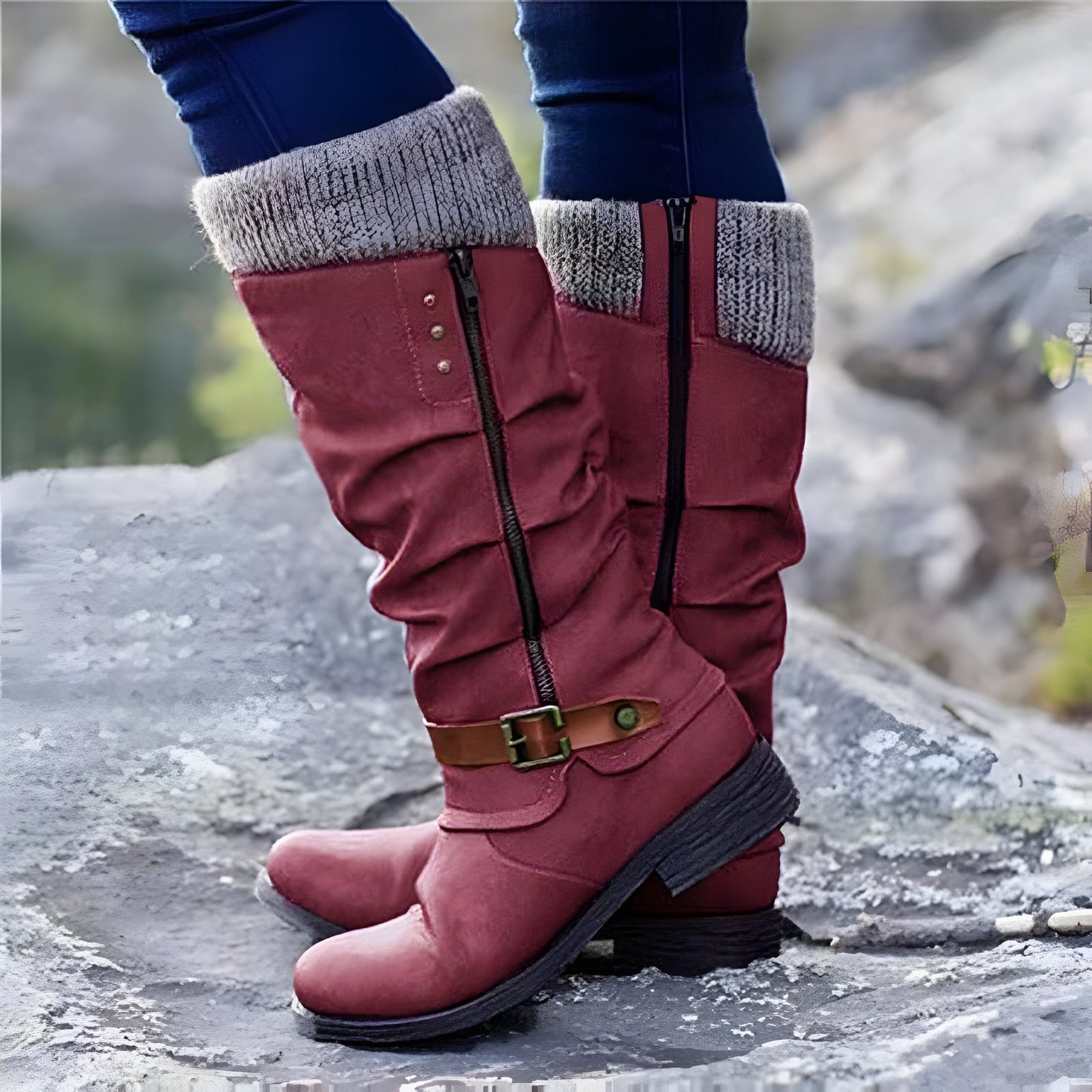 Faye™ | Bottes Orthopédiques Élégantes et Confortables