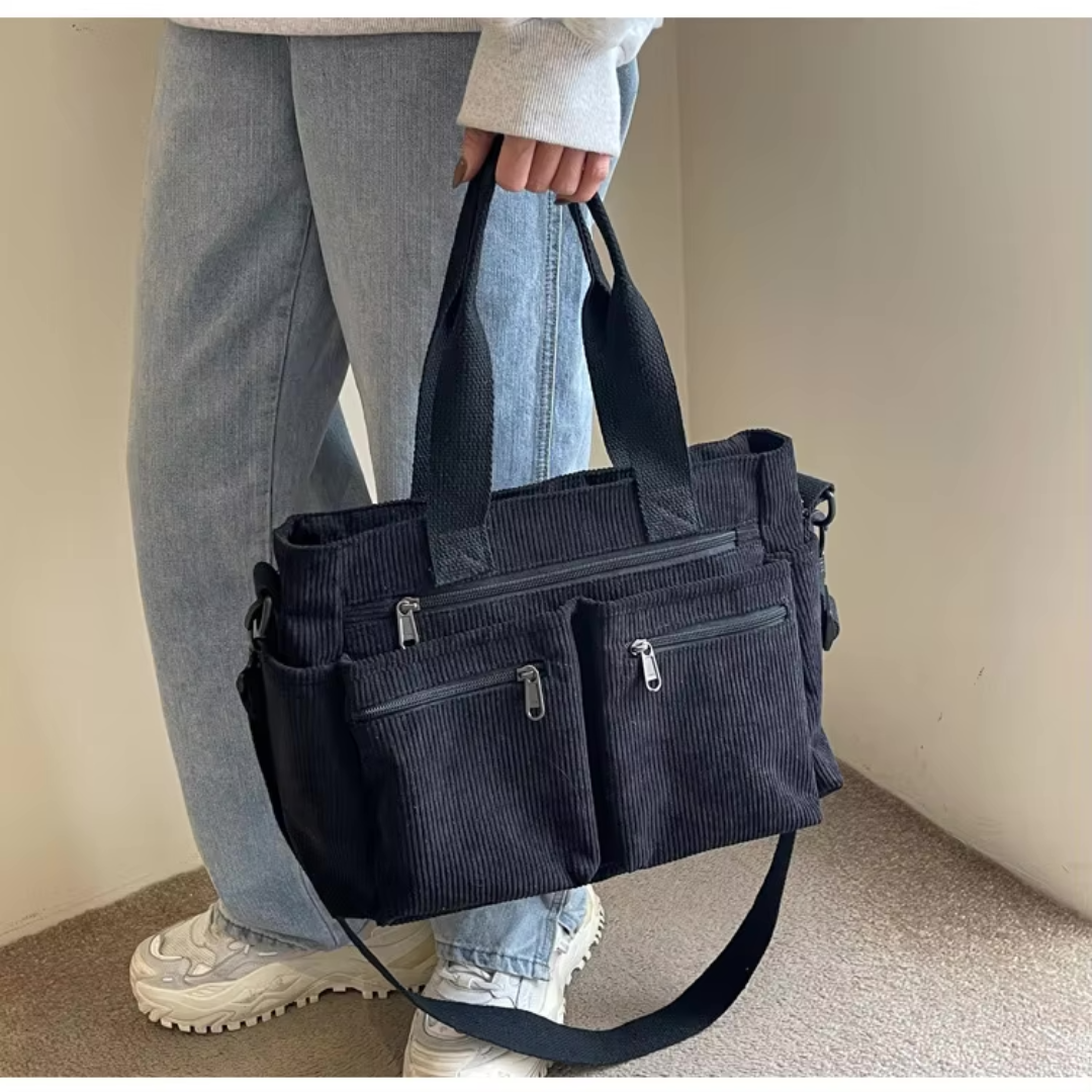 Urban™ | Sac à bandoulière en velours côtelé
