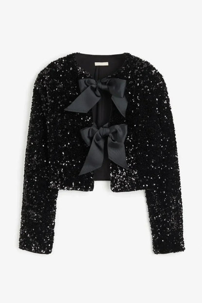 Noria™ | Blouse moderne et chic avec accents de nœud