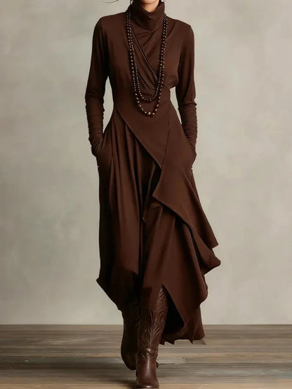 Nori™ | Robe Maxi Fluide Moderne