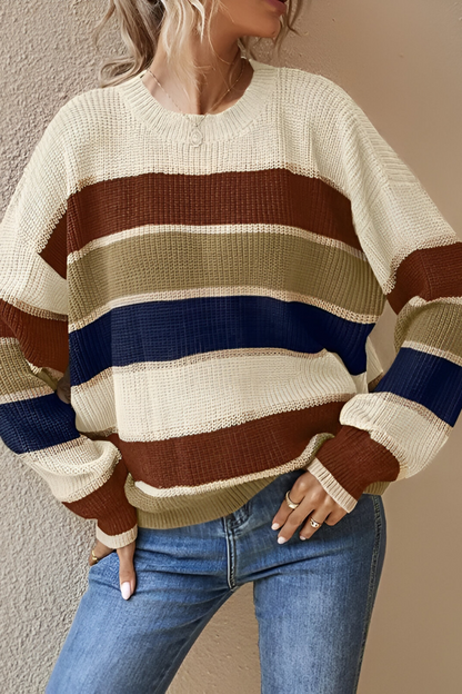 Lina | Pull Tricoté d'Automne