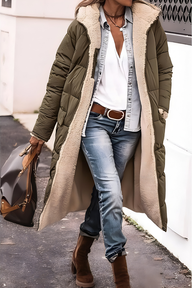Joni™ | Élégante veste matelassée épaisse