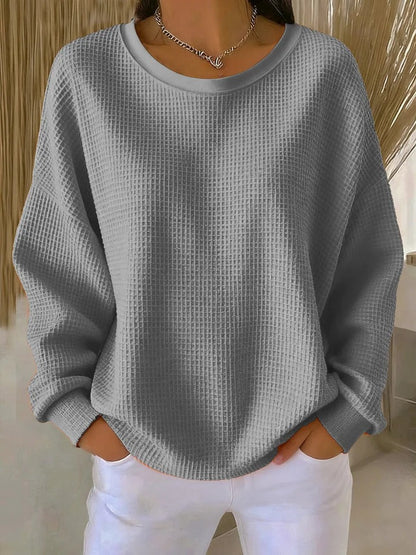 Sari™ | Pull Décontracté à Maille Texturée