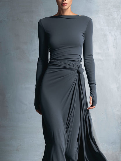 Veya™ | Robe Maxi Fluide Élégante