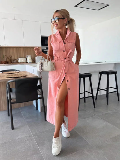 Lois™ | Robe Maxi en Jean