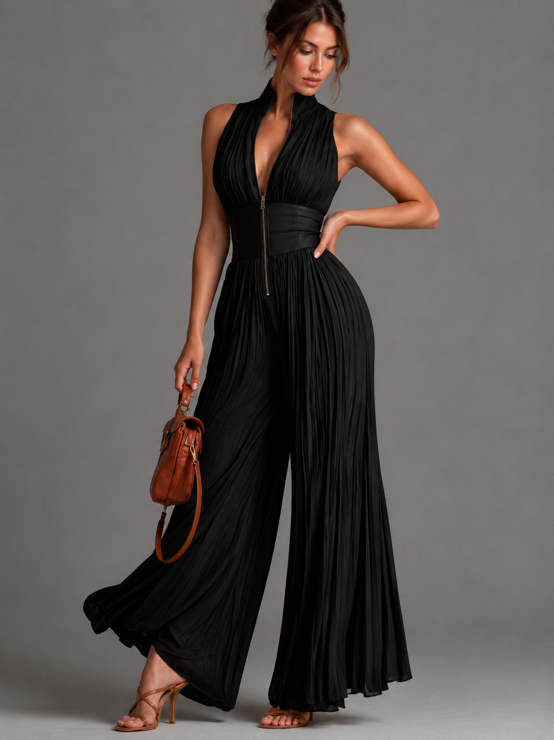 Océane™ | Combinaison Chic à Col Halter