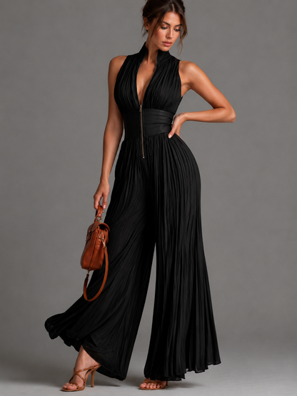 Océane™ | Combinaison Chic à Col Halter