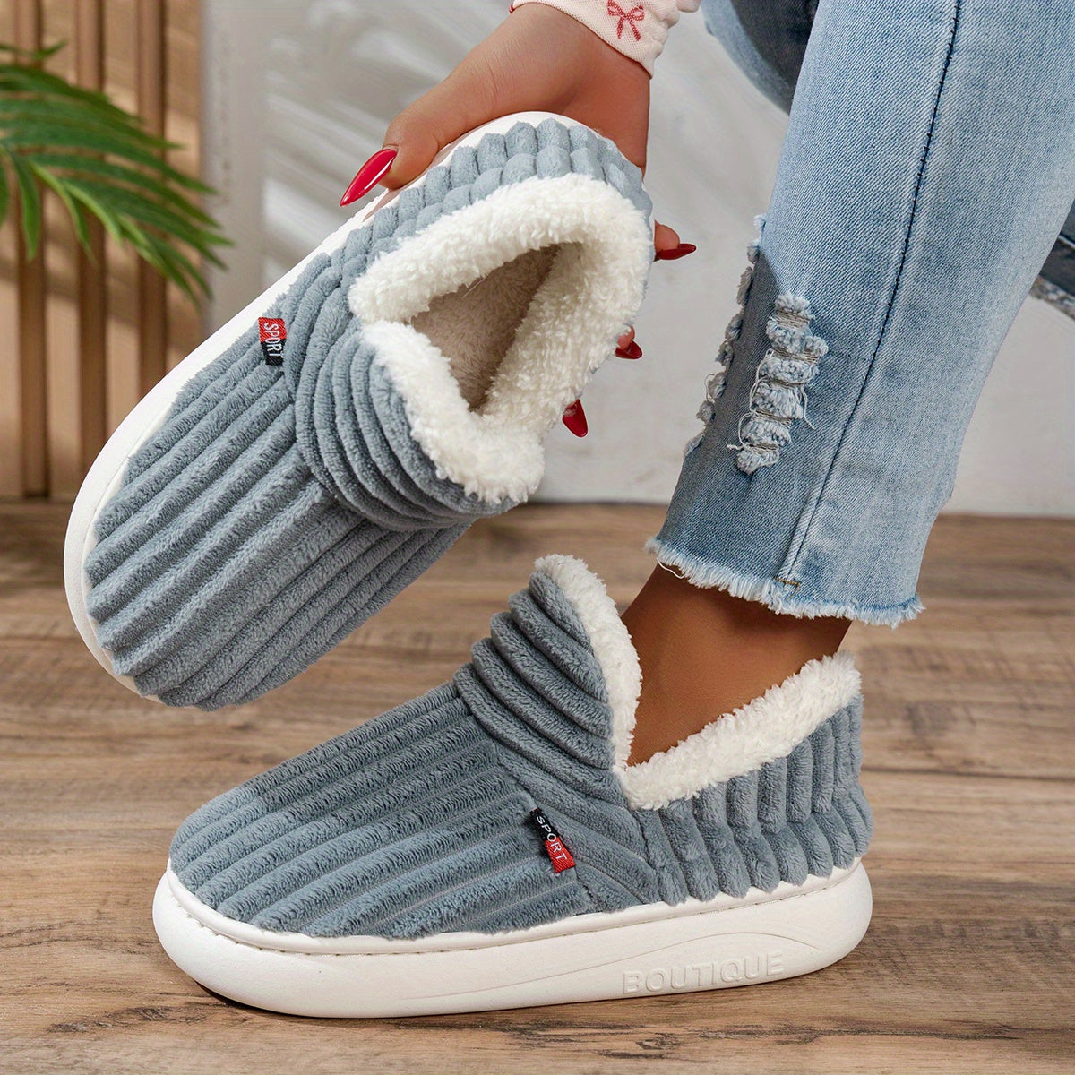 Mira™ | Chaussons Doux de Lounge