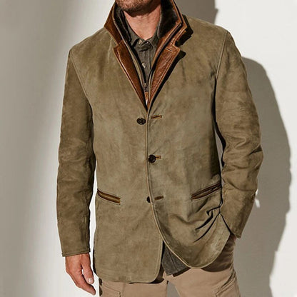 Daro™ | Veste Moderne en Daim Doux