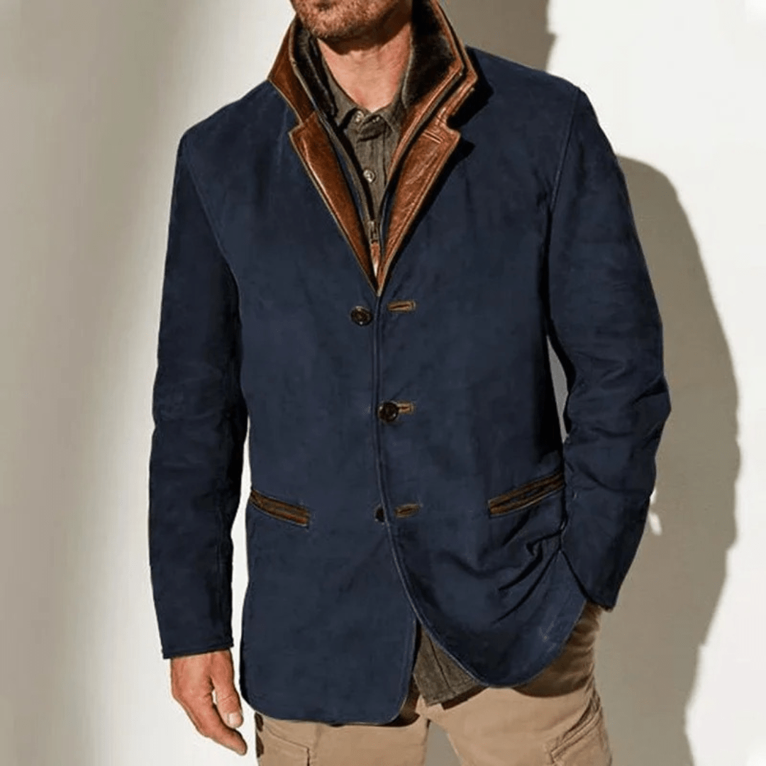 Daro™ | Veste Moderne en Daim Doux