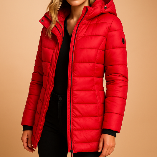 Lina™ | Manteau d’Hiver Matelassé Chaud