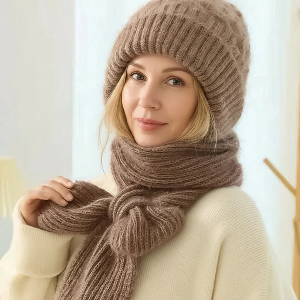 Sona™ | Ensemble hiver 2 en 1 en tricot haut de gamme