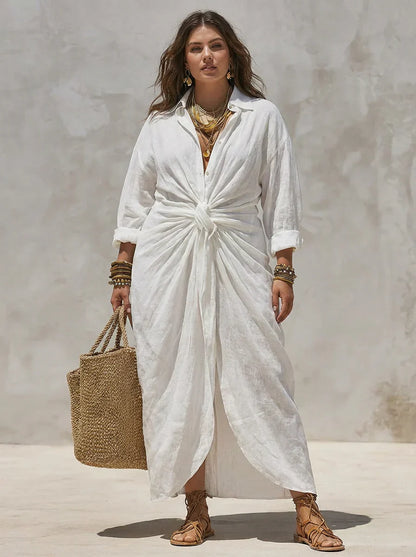 Isabelle™ | Robe Gainante avec Bouton